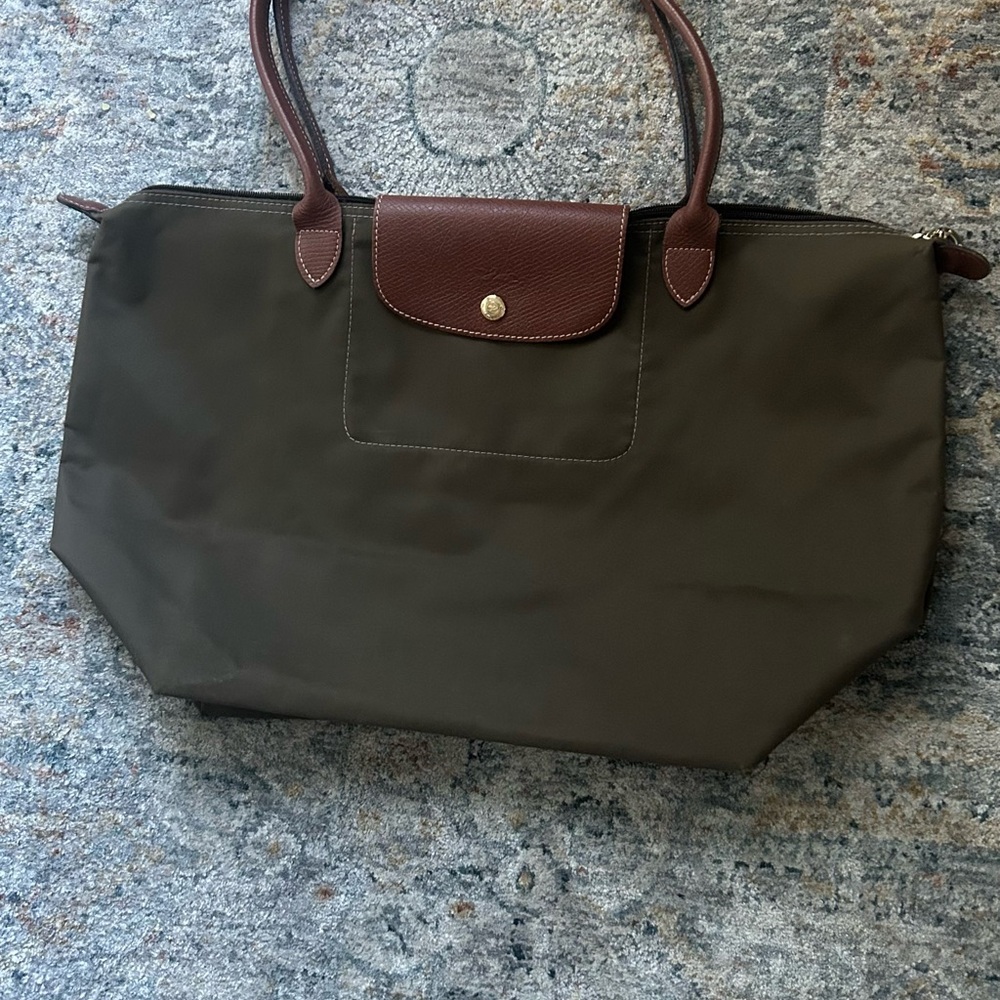 Longchamp Brown Tote Bag